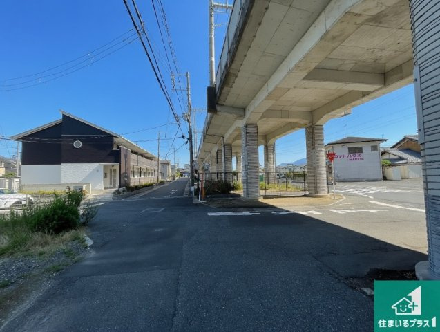 ★大津市真野　第4期　新築一戸建ての前面道路含む現地写真|周辺は落ち着いた街並みの住宅地！子育てがしやすい住環境です！まだ未完成ですが、現地でしかわからない事もございます。是非一度ご覧ください。