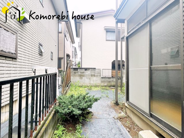 上尾市平塚　中古戸建の庭|お庭も活用できます