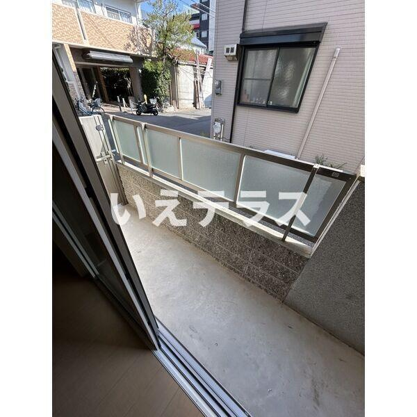御船D-ROOMのバルコニー