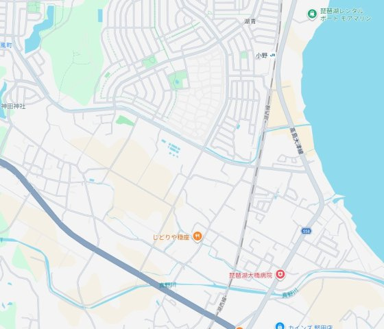 大津市真野　第4期　新築一戸建ての地図
