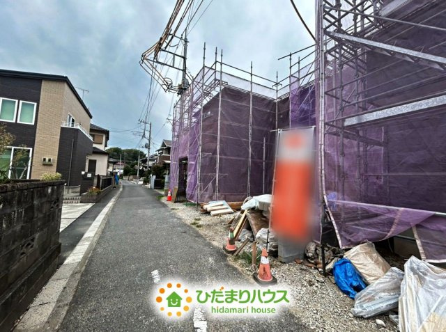 幸手市中第2　新築一戸建て　01　リーブルガーデンの駐車場|26/07/31　撮影