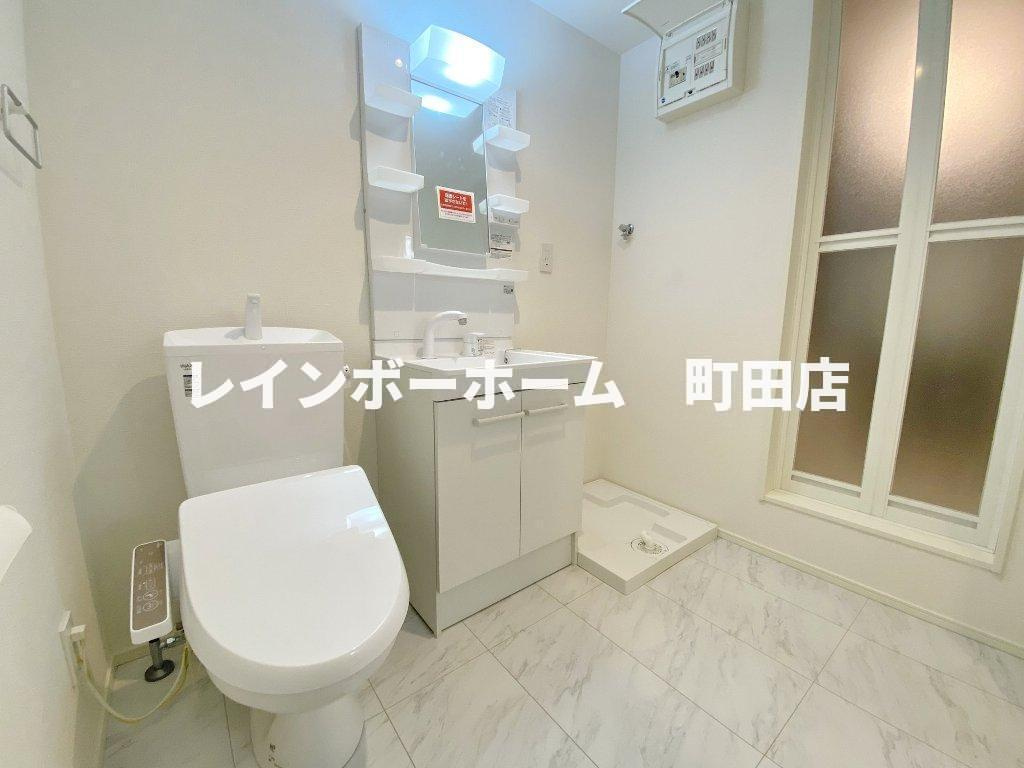 カインドネス本厚木East※初期費用分割あと払いサービス利用可能物件の洗面所|※同施工会社参考写真