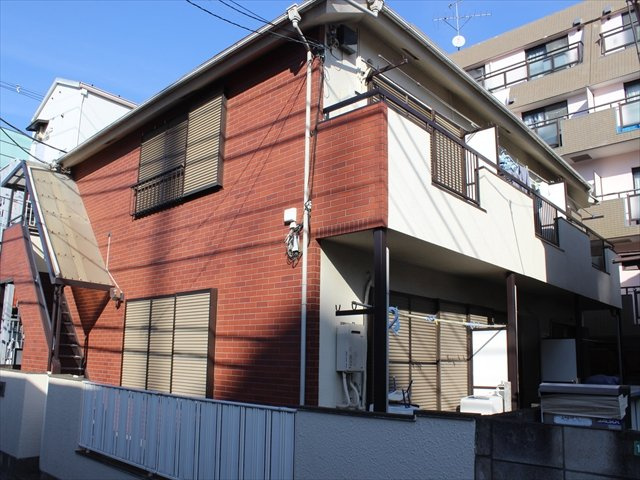 練馬区東大泉２丁目のアパートの外観