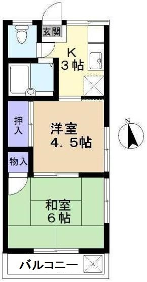 大泉パールハイツの間取り