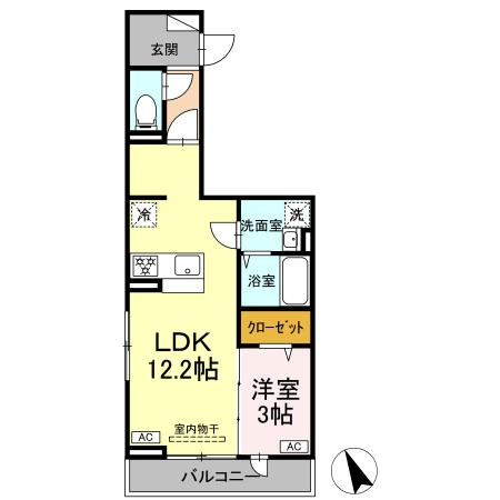 セレスティア京島 の間取り