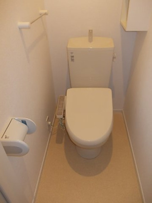 【トイレ】 | プロムナードＴＹ | 落ち着いた色調のトイレです