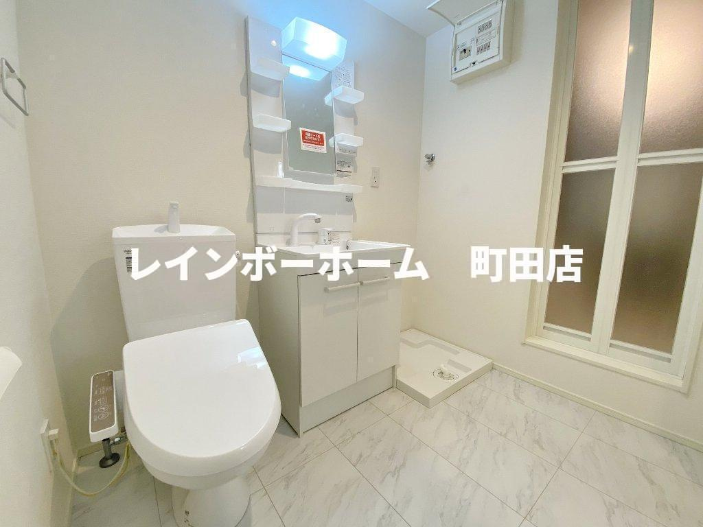 カインドネス本厚木East※初期費用分割あと払いサービス利用可能物件の洗面所|※同施工会社参考写真