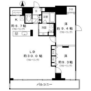 【間取り】 | レジディア東桜Ⅱ