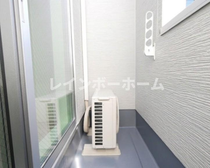 robot home 三郷Ⅱ（ロボットホームミサトツー）のバルコニー|※写真はイメージです。