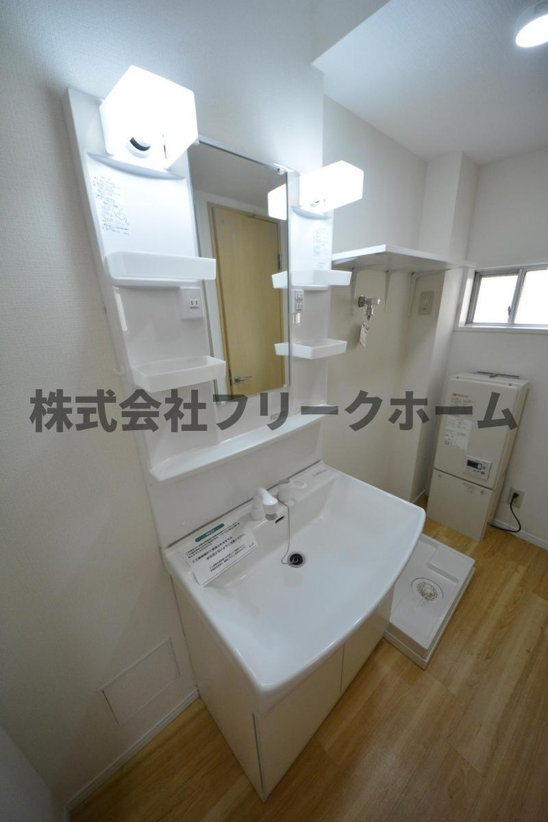 ビューノIIの洗面所