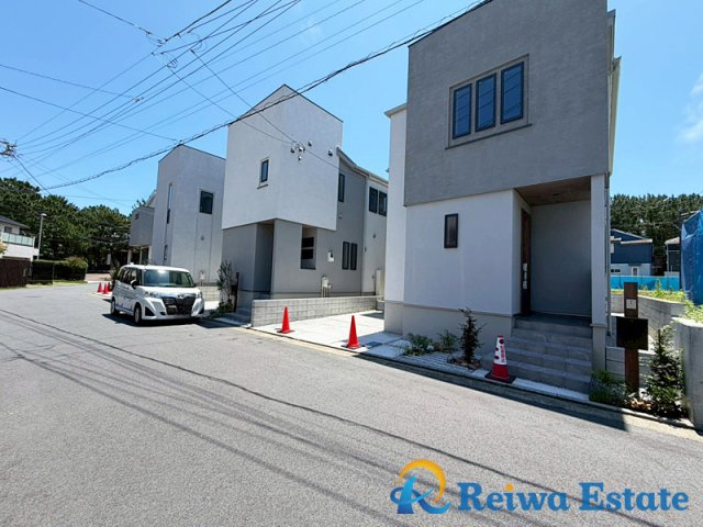 新築戸建　茅ヶ崎市柳島海岸の前面道路含む現地写真