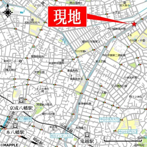 ピノシークルの周辺