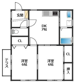 カトレアの間取り