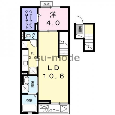 ライル 1の間取り