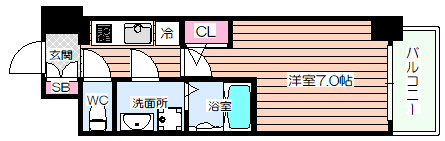 【間取り】 | エスリード大阪クレストコート