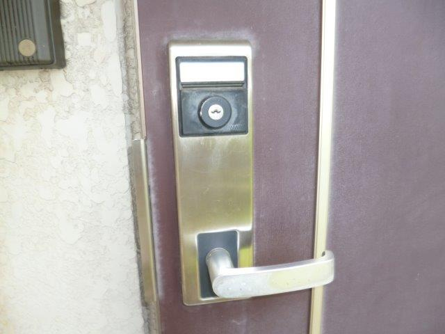 ウィステリアコート西中新田Ⅲのセキュリティ|カードキー