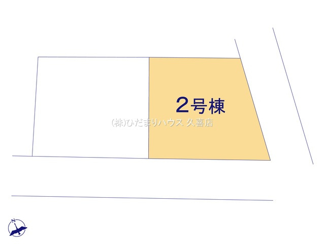 幸手市中第2　新築一戸建て　02　リーブルガーデンの区画図|2区画