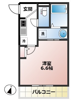 GRADUS一ノ割の間取り