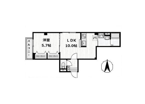 グリシーヌ石神井公園の間取り