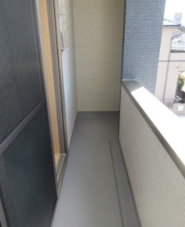 エルフィー南川のバルコニー