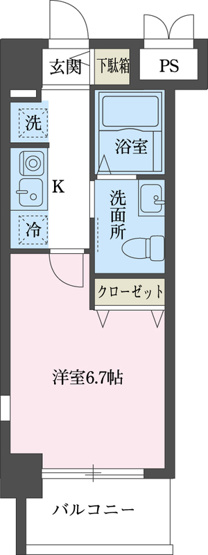 【間取り】 | LaSante立川