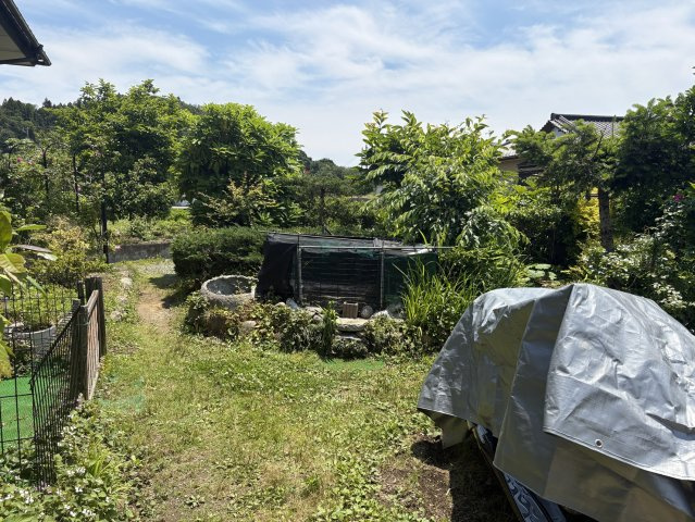 山田町道端 中古一戸建ての庭