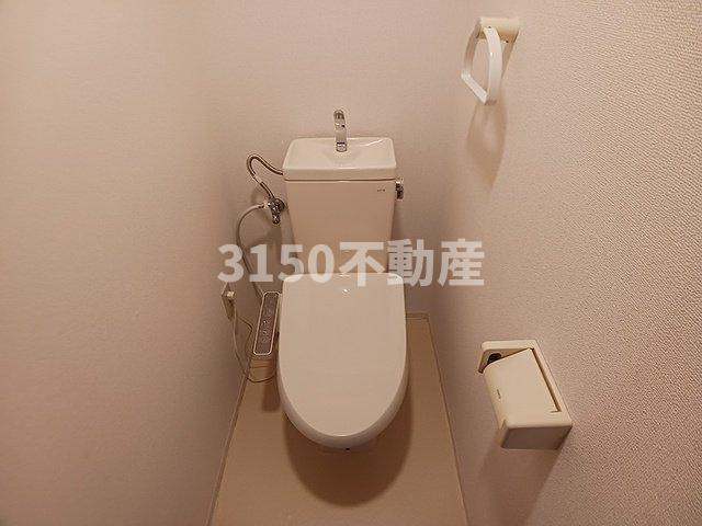 オアシス１２のトイレ|ゆったりとした空間のトイレです