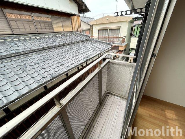 夢彩館のバルコニー