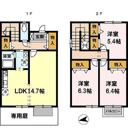 夢彩館の間取り