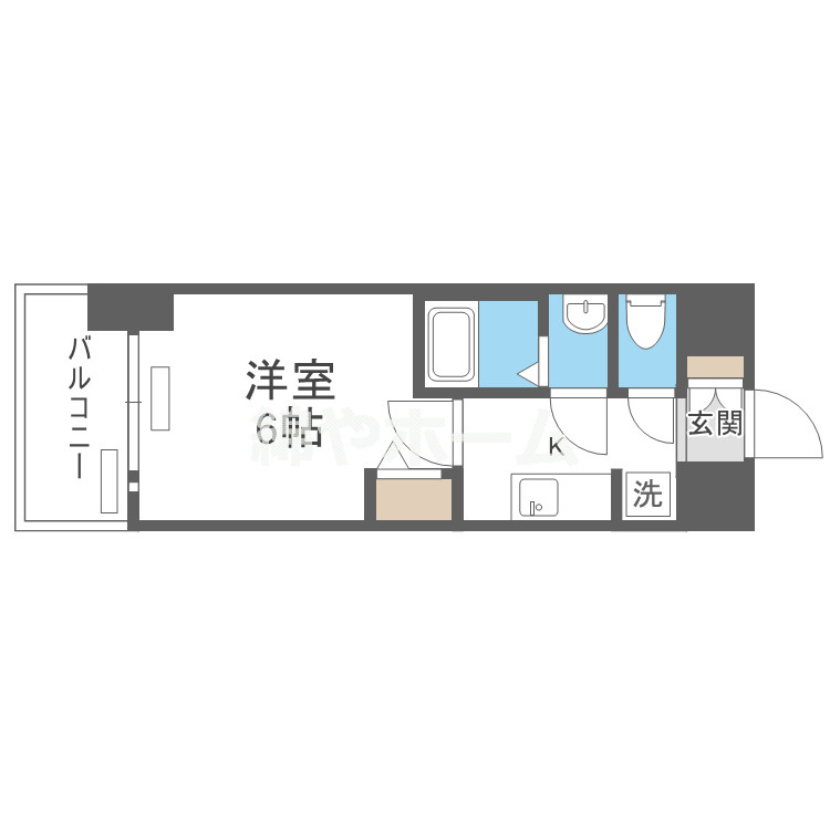 プレサンス鶴橋トレヴィエの間取り