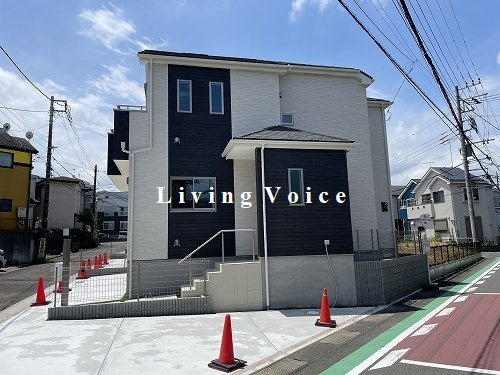 【外観】 | 【仲介手数料０円】綾瀬市寺尾釜田2丁目　新築一戸建て　B号棟　全2棟 | 【仲介手数料０円】綾瀬市寺尾釜田2丁目　新築一戸建て　B号棟　全2棟