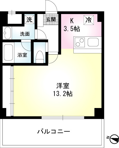 OZ-COURTの間取り