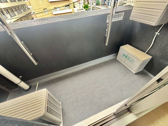 OA FLAT御立東Ⅱのバルコニー