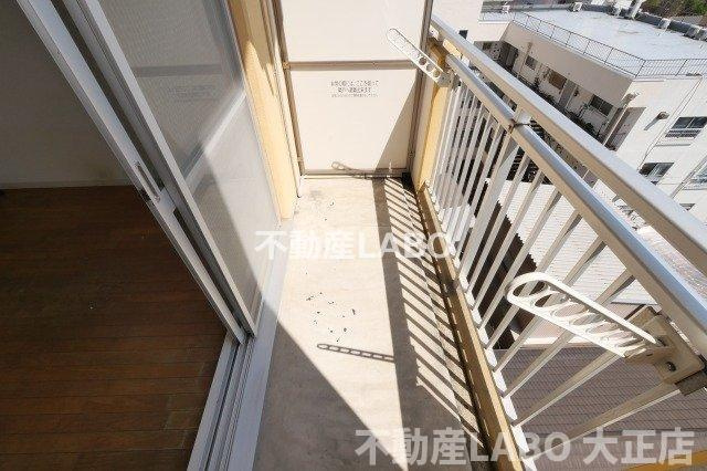 ハーバーハウス大阪のバルコニー