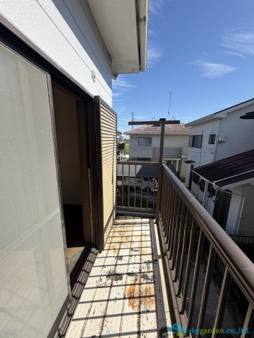平塚市南金目　中古戸建のバルコニー