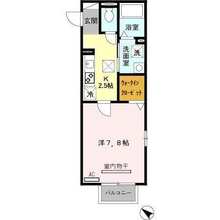 【間取り】 | エルミタージュ　Ⅱ