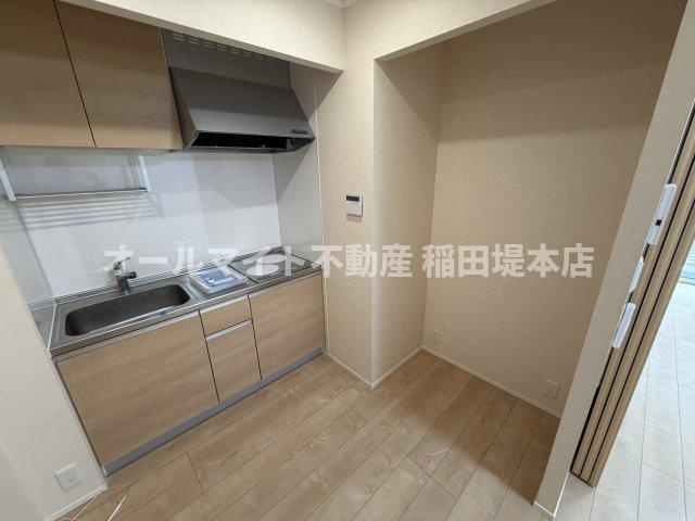 川崎市多摩区宿河原７丁目のアパートのキッチン