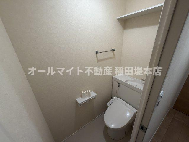 川崎市多摩区宿河原７丁目のアパートのトイレ