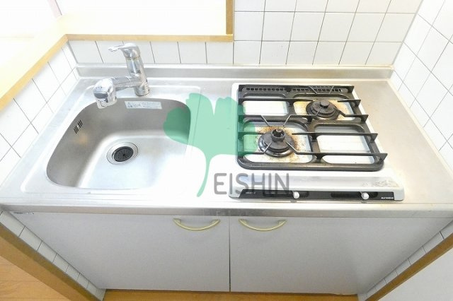 ソルレヴェンテのキッチン|シンプルな清潔感のあるキッチンです！