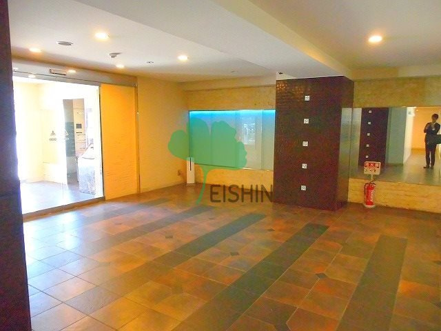 プライムアーバン博多東のエントランス
