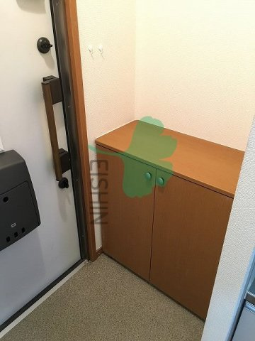グランメゾン上牟田の玄関|下駄箱もしっかりついてます！