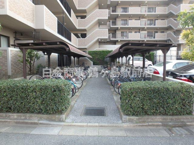 ハイラーク若葉　マロニエアベニューの駐輪場