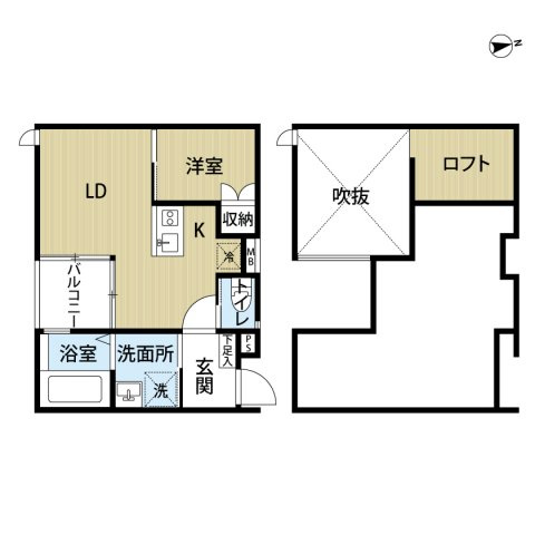 CRASTINE筥松(クラスティーネ筥松)の間取り|使いやすい間取りです。