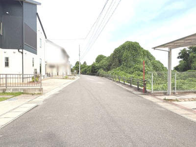 【前面道路含む現地写真】 | 鈴鹿市道伯町 | 前面道路