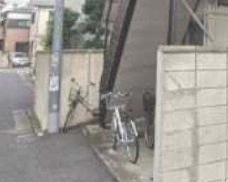 コーポ豊田のエントランス