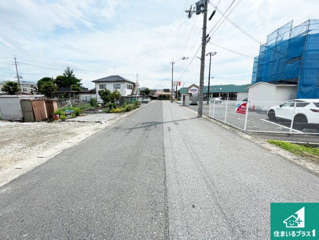 ★29(土)30(日)現地見学可能！★東近江市八日市清水　限定1邸の前面道路含む現地写真|周辺は落ち着いた街並みの住宅地！子育てがしやすい住環境です！まだ未完成ですが、現地でしかわからない事もございます。是非一度ご覧ください。