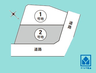西宮市剣谷町の区画図