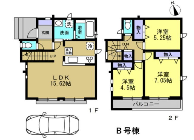 【間取り】 | 【仲介手数料１００万円ＯＦＦ！】■和泉多摩川駅３分■狛江１０分■性能評価６項目で最高評価■ＺＥＨ水準 | Ｂ号棟　３ＬＤＫ
７，9９０万円
決算キャンペーン中！
家計応援サービスの限界に挑戦中！
詳細は「諸費用」欄をご確認下さい！
■和泉多摩川駅３分
■狛江駅１０分
■耐震性など６項目で最高評価
■ＺＥＨ