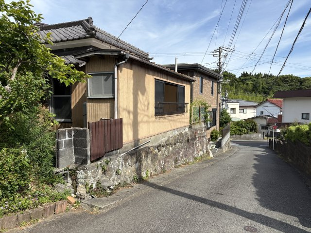 下田市　白浜の前面道路含む現地写真