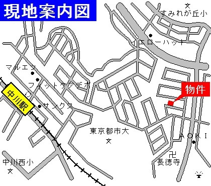 Ｍ・Ｋハイムの地図